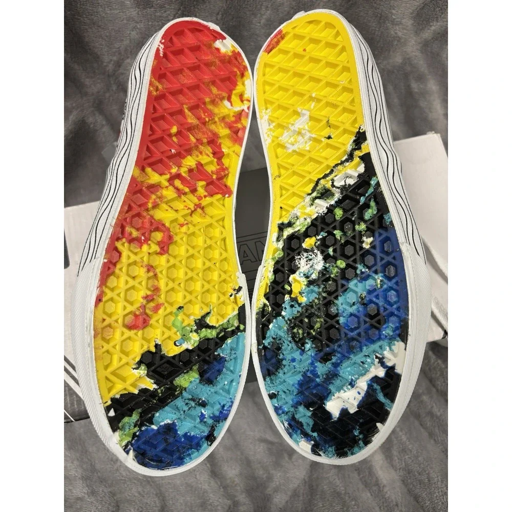 NIB Vans x Crayola Limited Edition Shoes -‎ Kids Size 3